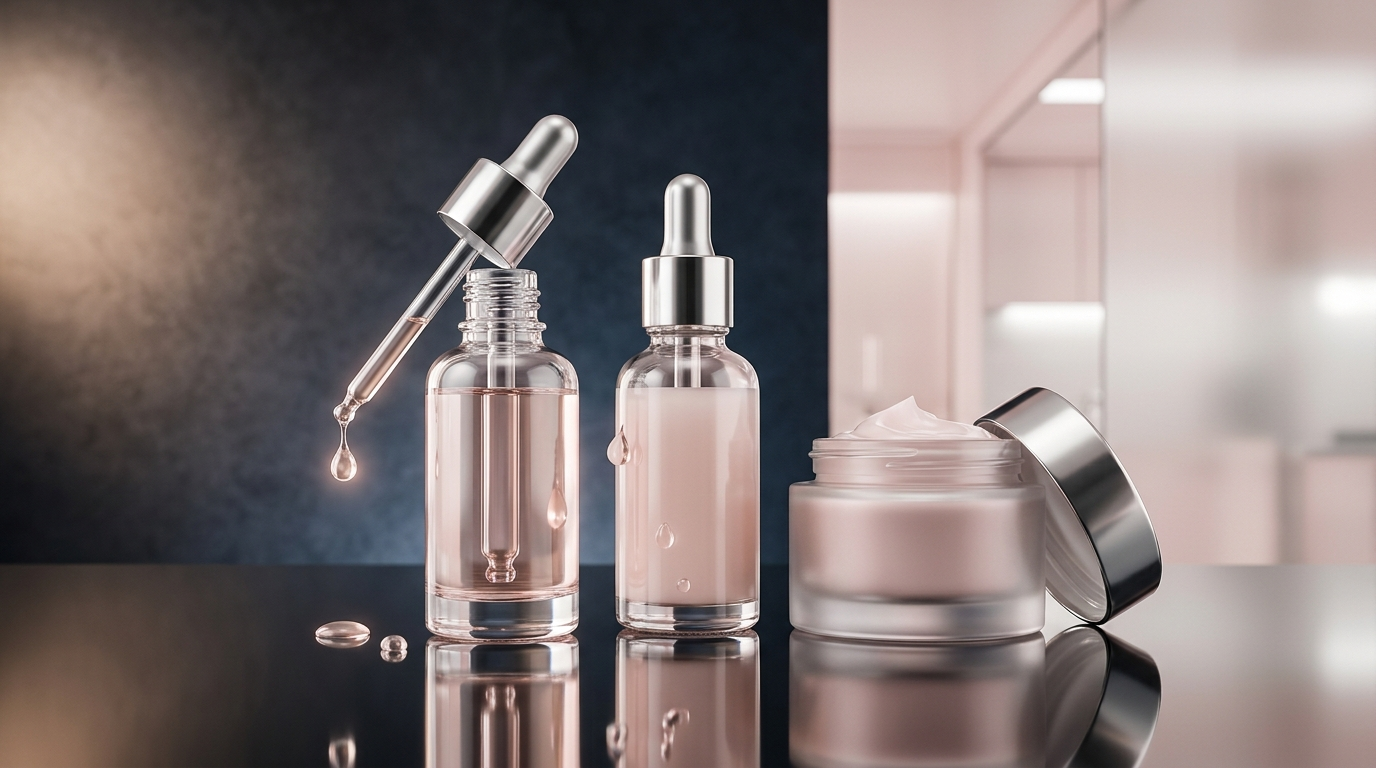 Premium skincare and cosmetics product image