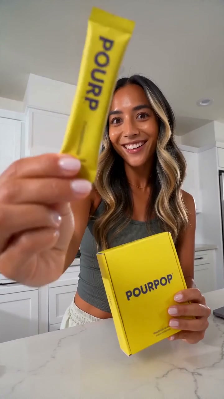 PourPop UGC-style product ad example